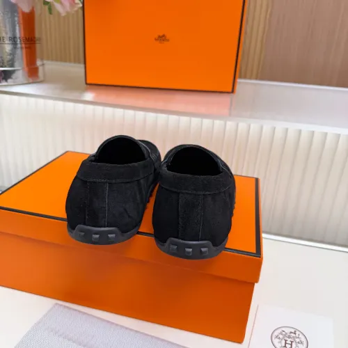 Replica Hermes Leather Shoes For Women #1442506 $85.00 USD for Wholesale