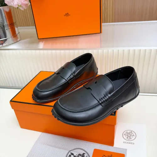 Wholesale Hermes Leather Shoes For Women #1442507 $85.00 USD, Wholesale Quality Replica Hermes Leather Shoes