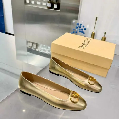 Replica Valentino Flat Shoes For Women #1442519 $105.00 USD for Wholesale