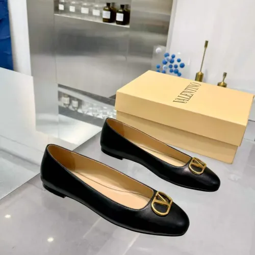Replica Valentino Flat Shoes For Women #1442520 $105.00 USD for Wholesale