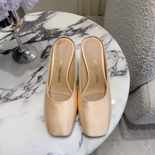 Replica Salvatore Ferragamo Slippers For Women #1442524 $118.00 USD for Wholesale