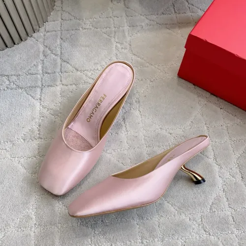 Wholesale Salvatore Ferragamo Slippers For Women #1442525 $118.00 USD, Wholesale Quality Replica Salvatore Ferragamo Slippers