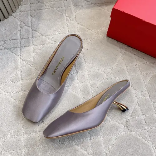 Wholesale Salvatore Ferragamo Slippers For Women #1442526 $118.00 USD, Wholesale Quality Replica Salvatore Ferragamo Slippers