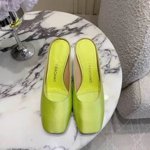 Replica Salvatore Ferragamo Slippers For Women #1442527 $118.00 USD for Wholesale