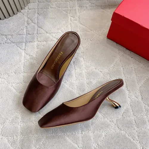 Wholesale Salvatore Ferragamo Slippers For Women #1442528 $118.00 USD, Wholesale Quality Replica Salvatore Ferragamo Slippers
