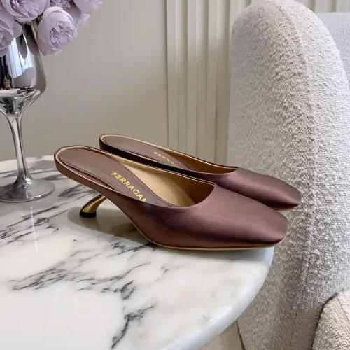 Replica Salvatore Ferragamo Slippers For Women #1442528 $118.00 USD for Wholesale