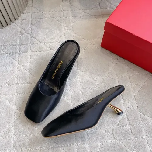 Wholesale Salvatore Ferragamo Slippers For Women #1442529 $118.00 USD, Wholesale Quality Replica Salvatore Ferragamo Slippers