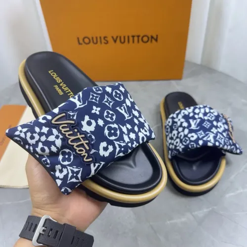 Replica Louis Vuitton Slippers For Women #1442542 $76.00 USD for Wholesale