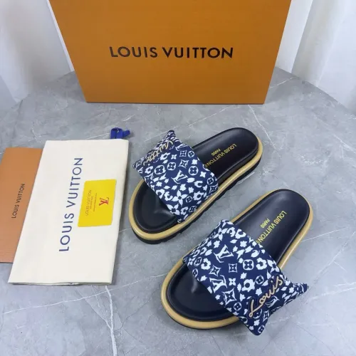 Replica Louis Vuitton Slippers For Men #1442543 $76.00 USD for Wholesale
