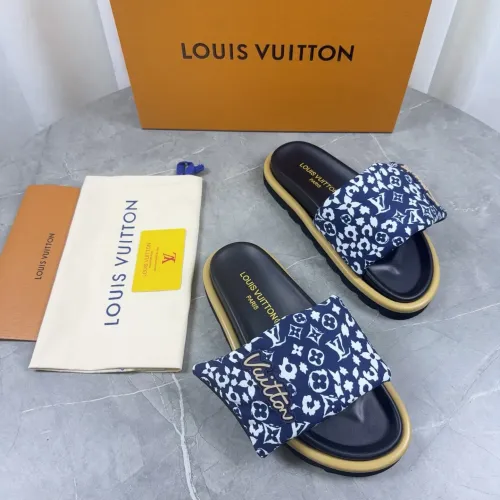 Replica Louis Vuitton Slippers For Men #1442543 $76.00 USD for Wholesale