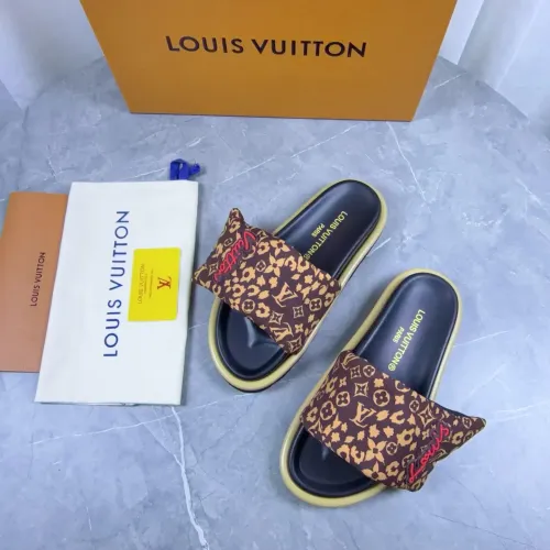 Replica Louis Vuitton Slippers For Women #1442544 $76.00 USD for Wholesale