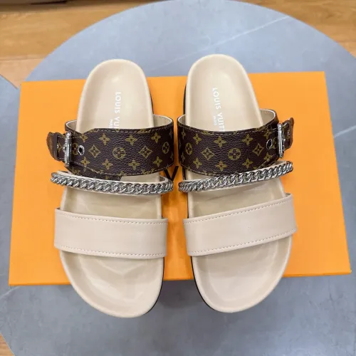 Wholesale Louis Vuitton Slippers For Women #1442547 $72.00 USD, Wholesale Quality Replica Louis Vuitton Slippers