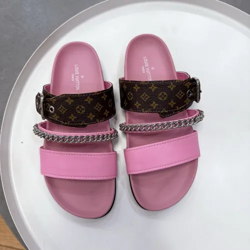 Replica Louis Vuitton Slippers For Women #1442548 $72.00 USD for Wholesale