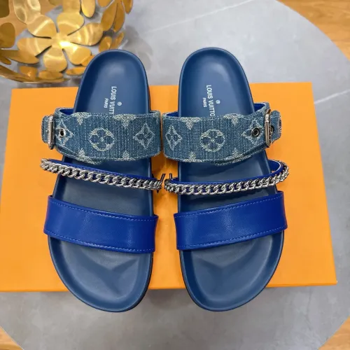 Wholesale Louis Vuitton Slippers For Women #1442551 $72.00 USD, Wholesale Quality Replica Louis Vuitton Slippers