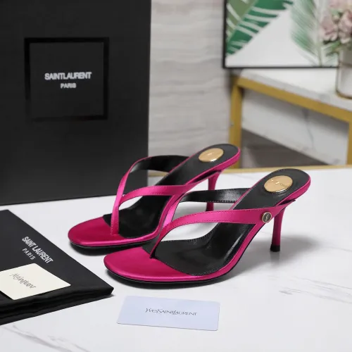 Wholesale Yves Saint Laurent YSL Slippers For Women #1442702 $112.00 USD, Wholesale Quality Replica Yves Saint Laurent YSL Slippers