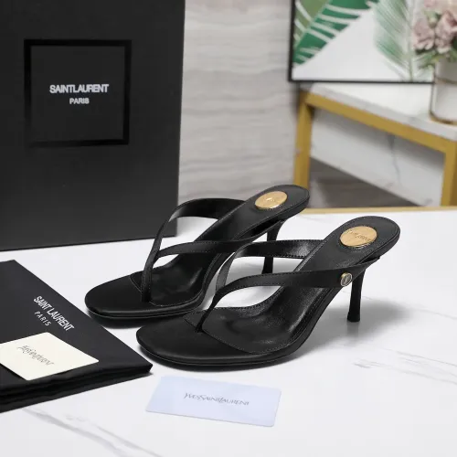 Wholesale Yves Saint Laurent YSL Slippers For Women #1442705 $112.00 USD, Wholesale Quality Replica Yves Saint Laurent YSL Slippers
