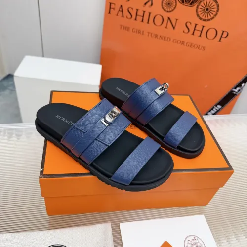 Replica Hermes Slippers For Women #1442807 $88.00 USD for Wholesale