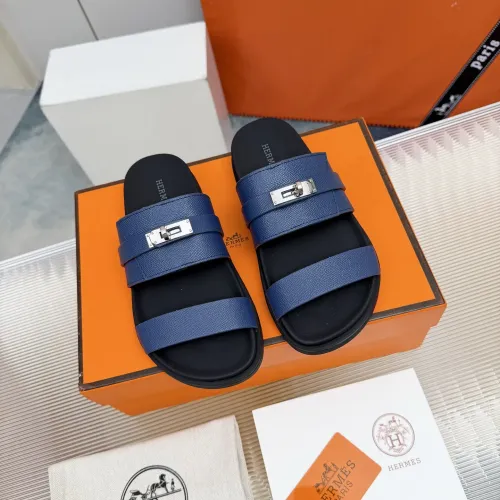 Replica Hermes Slippers For Women #1442807 $88.00 USD for Wholesale