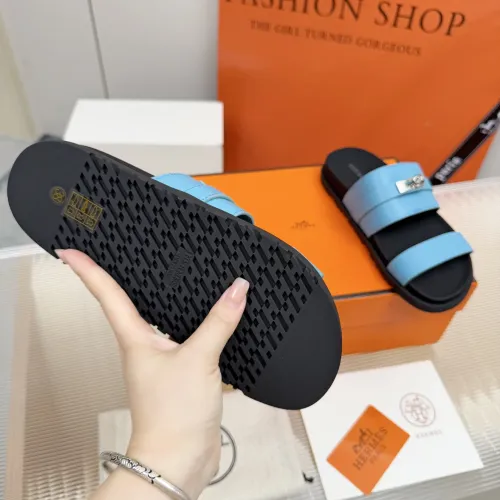 Replica Hermes Slippers For Women #1442810 $88.00 USD for Wholesale