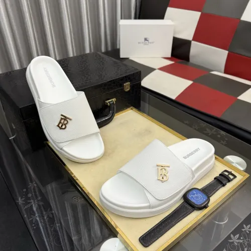 Replica Burberry Slippers For Men #1442821 $72.00 USD for Wholesale