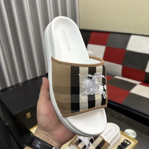 Replica Burberry Slippers For Men #1442841 $60.00 USD for Wholesale