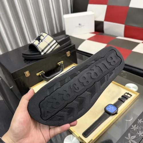 Replica Burberry Slippers For Men #1442842 $60.00 USD for Wholesale