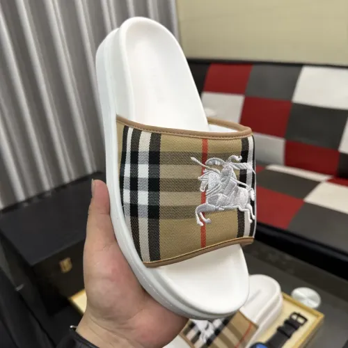Replica Burberry Slippers For Men #1442843 $60.00 USD for Wholesale