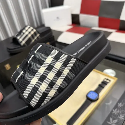 Replica Burberry Slippers For Men #1442844 $60.00 USD for Wholesale