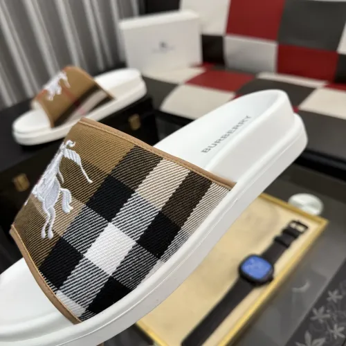Replica Burberry Slippers For Men #1442845 $60.00 USD for Wholesale