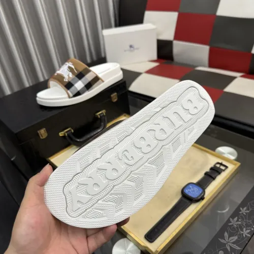 Replica Burberry Slippers For Men #1442845 $60.00 USD for Wholesale