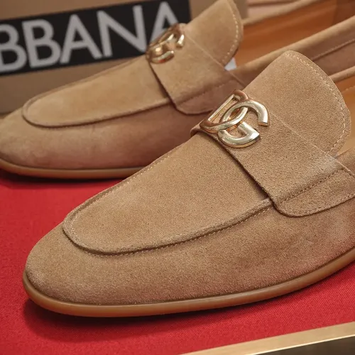 Replica Dolce & Gabbana D&G Leather Shoes For Men #1442847 $98.00 USD for Wholesale