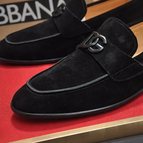 Replica Dolce & Gabbana D&G Leather Shoes For Men #1442852 $98.00 USD for Wholesale