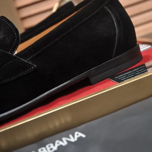 Replica Dolce & Gabbana D&G Leather Shoes For Men #1442852 $98.00 USD for Wholesale