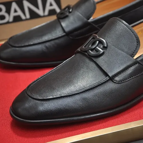 Replica Dolce & Gabbana D&G Leather Shoes For Men #1442854 $98.00 USD for Wholesale