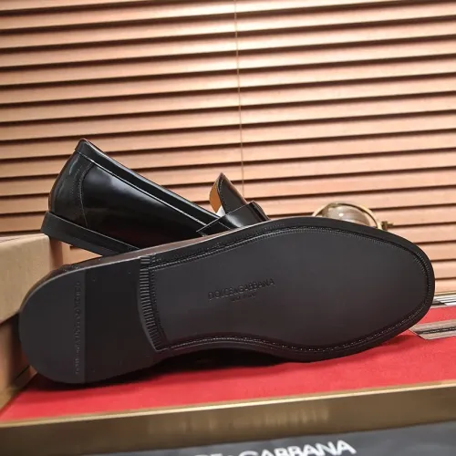 Replica Dolce & Gabbana D&G Leather Shoes For Men #1442855 $98.00 USD for Wholesale