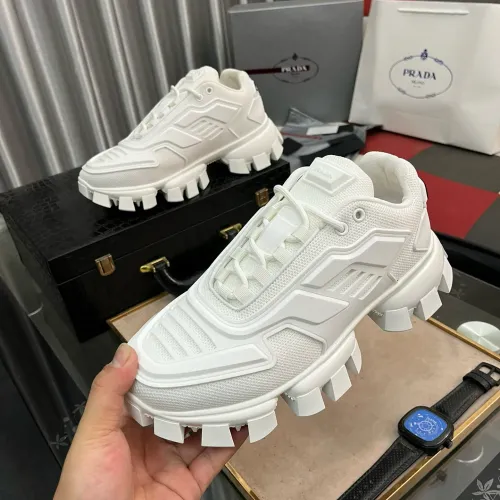 Wholesale Prada Casual Shoes For Men #1442856 $92.00 USD, Wholesale Quality Replica Prada Casual Shoes