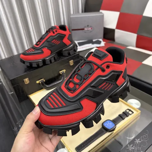 Wholesale Prada Casual Shoes For Men #1442858 $92.00 USD, Wholesale Quality Replica Prada Casual Shoes