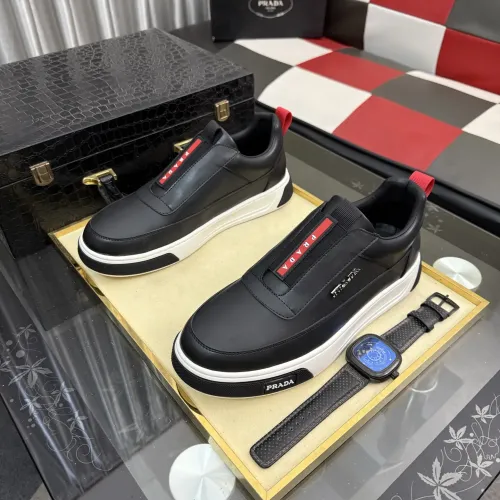 Replica Prada Casual Shoes For Men #1442861 $80.00 USD for Wholesale