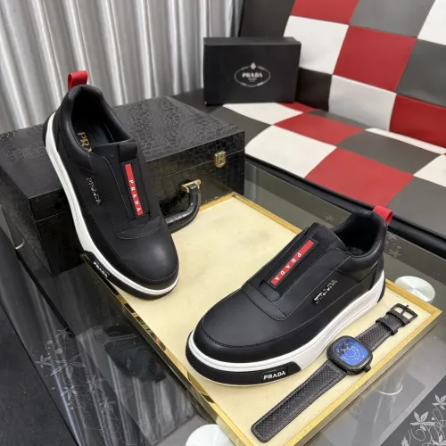 Replica Prada Casual Shoes For Men #1442861 $80.00 USD for Wholesale