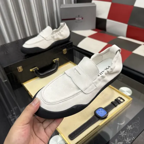 Wholesale Prada Casual Shoes For Men #1442865 $98.00 USD, Wholesale Quality Replica Prada Casual Shoes