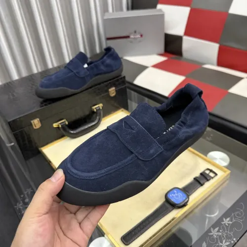 Wholesale Prada Casual Shoes For Men #1442870 $98.00 USD, Wholesale Quality Replica Prada Casual Shoes