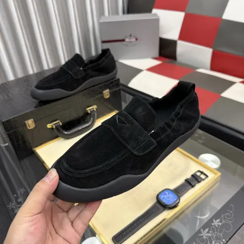 Wholesale Prada Casual Shoes For Men #1442871 $98.00 USD, Wholesale Quality Replica Prada Casual Shoes