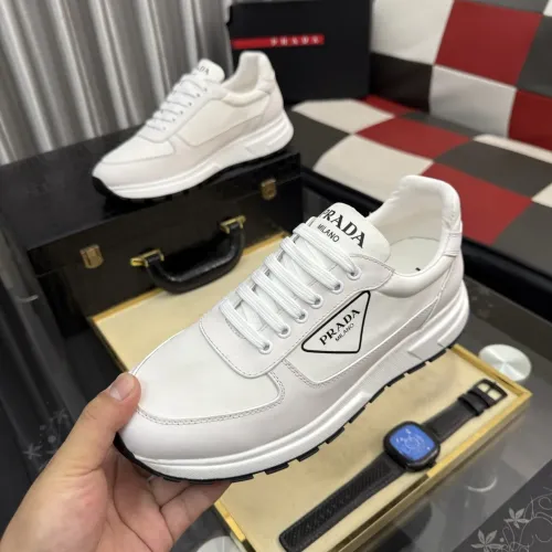 Wholesale Prada Casual Shoes For Men #1442878 $100.00 USD, Wholesale Quality Replica Prada Casual Shoes