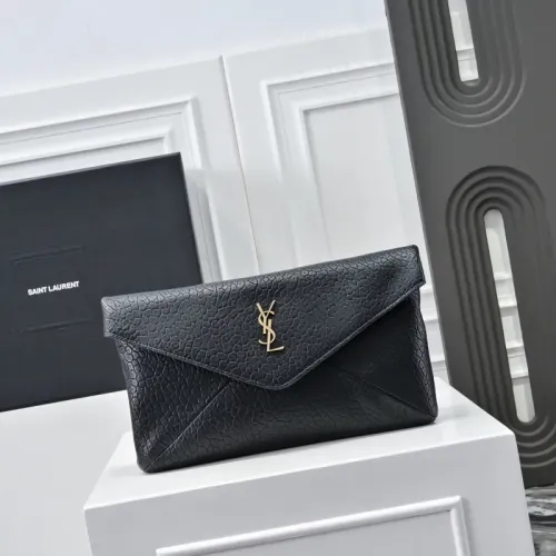 Wholesale Yves Saint Laurent AAA Pouches #1442880 $98.00 USD, Wholesale Quality Replica Yves Saint Laurent AAA Wallets