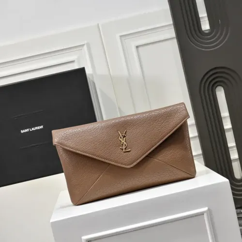 Wholesale Yves Saint Laurent AAA Pouches #1442881 $98.00 USD, Wholesale Quality Replica Yves Saint Laurent AAA Wallets