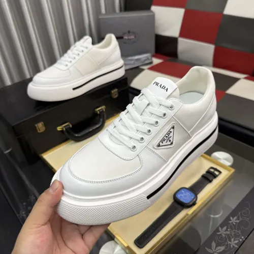 Wholesale Prada Casual Shoes For Men #1442885 $102.00 USD, Wholesale Quality Replica Prada Casual Shoes