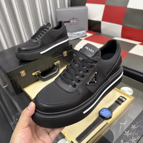 Wholesale Prada Casual Shoes For Men #1442886 $102.00 USD, Wholesale Quality Replica Prada Casual Shoes