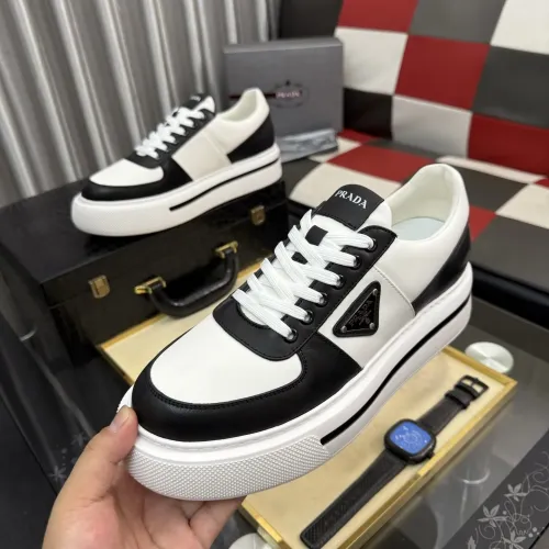 Wholesale Prada Casual Shoes For Men #1442888 $102.00 USD, Wholesale Quality Replica Prada Casual Shoes