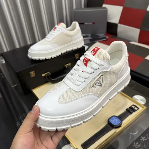 Wholesale Prada Casual Shoes For Men #1442889 $105.00 USD, Wholesale Quality Replica Prada Casual Shoes