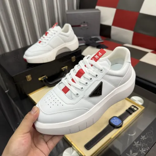 Wholesale Prada Casual Shoes For Men #1442892 $108.00 USD, Wholesale Quality Replica Prada Casual Shoes